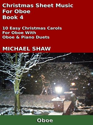 cover image of Christmas Sheet Music For Oboe